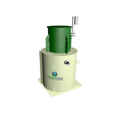 Септик накопительный Родлекс S5000 с горловиной и крышкой